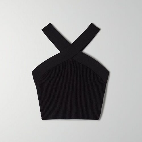 b2d8ca9f5ab5f621f909707484013ad4 Top Negra con Cuello